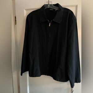 Erika Women's Black Zip-Up Jacket